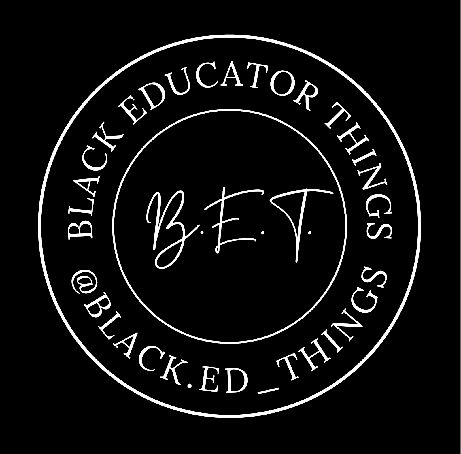 Black Educator Things